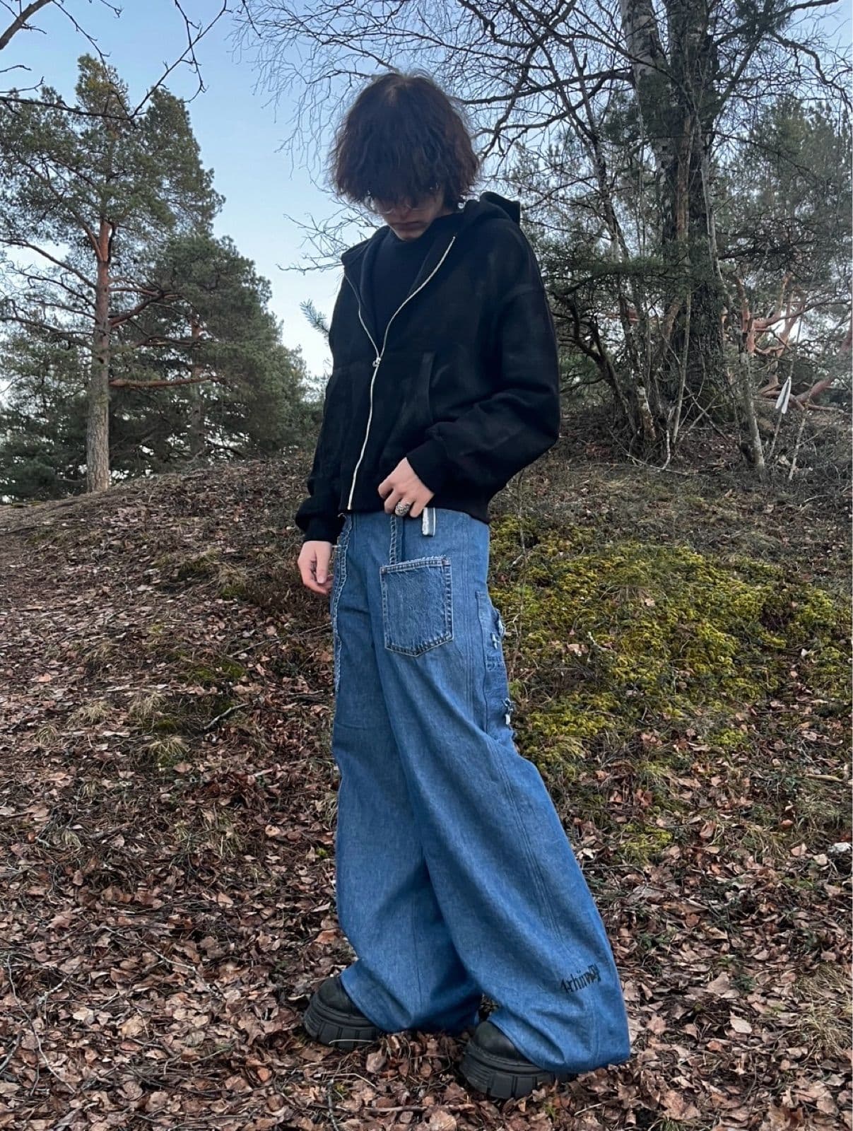 SMALL LOGO JEANS view 5